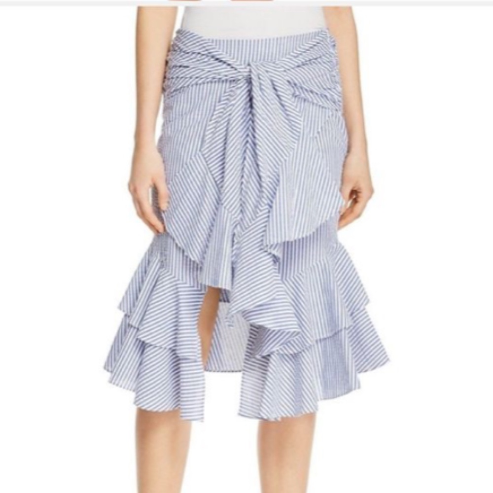 WAYF Quinn Ruffle Skirt - Picture 3 of 8